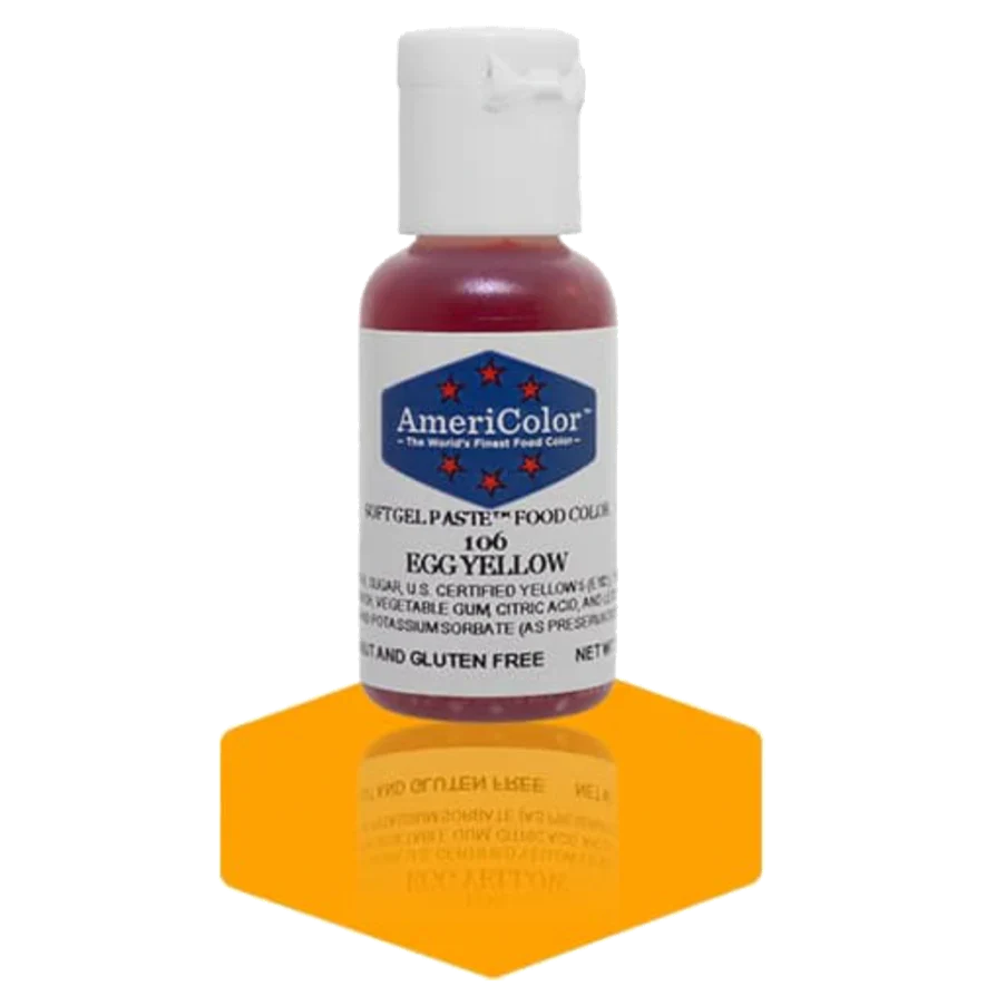 Americolor Soft Gel Paste - Egg Yellow - Food Coloring