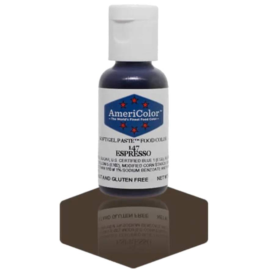 Americolor Soft Gel Paste - Espresso - Food Coloring