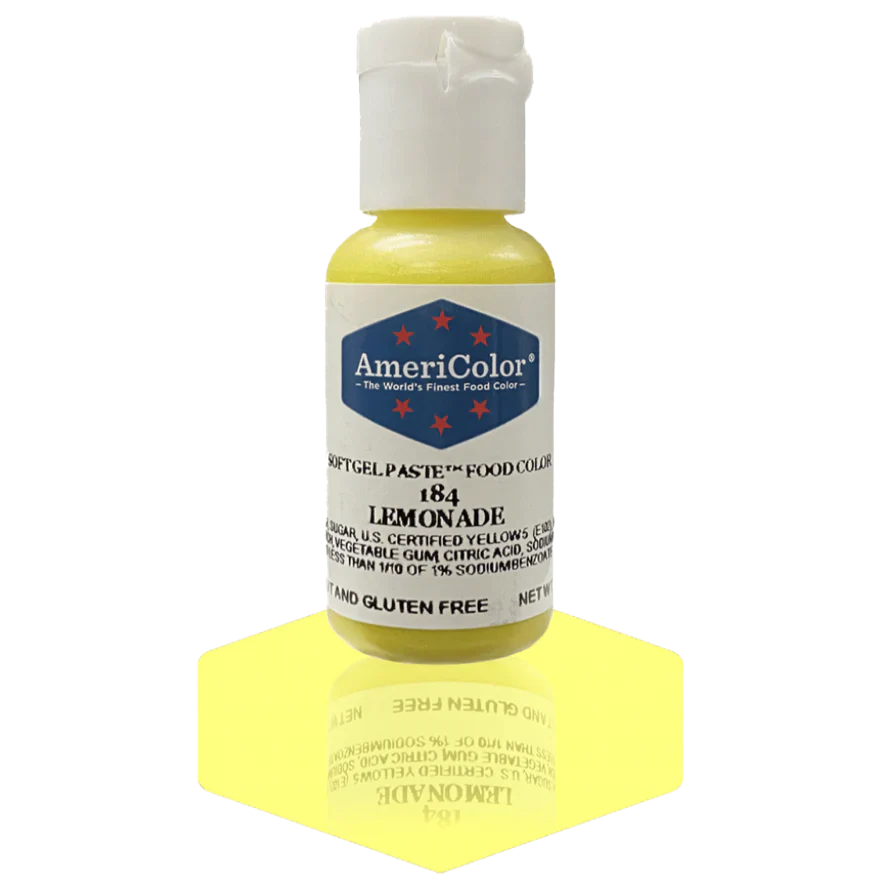 Americolor Soft Gel Paste - Lemonade - Food Coloring