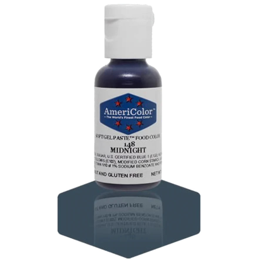Americolor Soft Gel Paste - Midnight - Food Coloring
