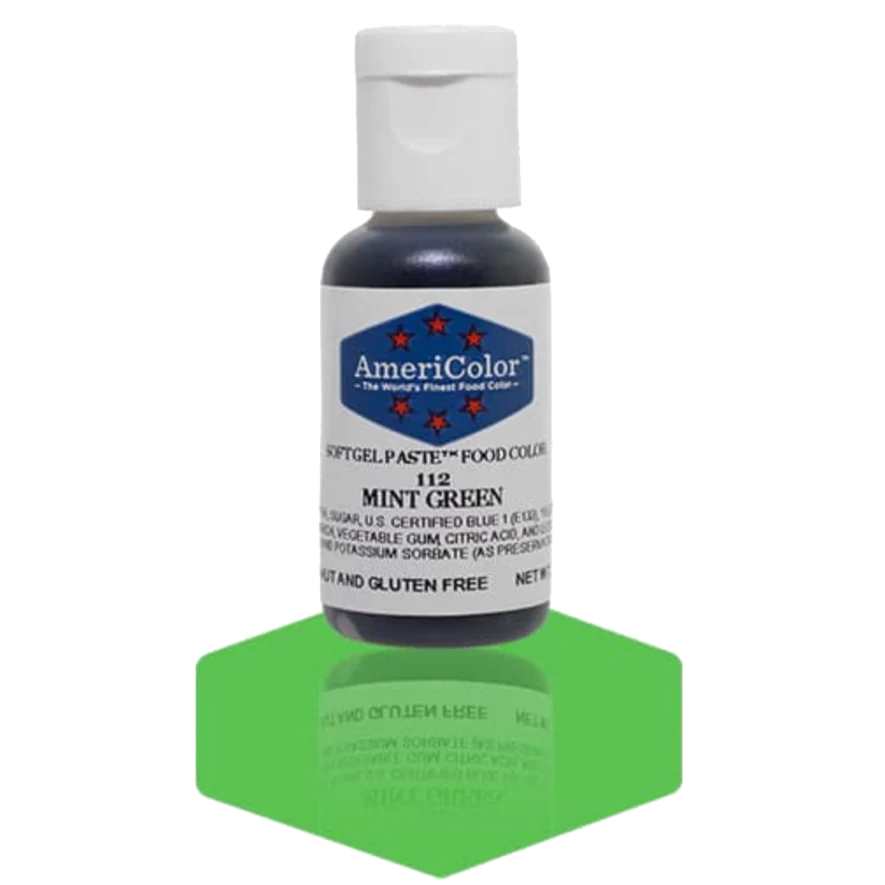 Americolor Soft Gel Paste - Mint Green - Food Coloring
