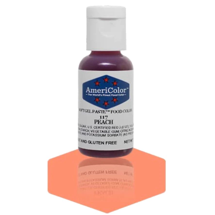 Americolor Soft Gel Paste - Peach - Food Coloring