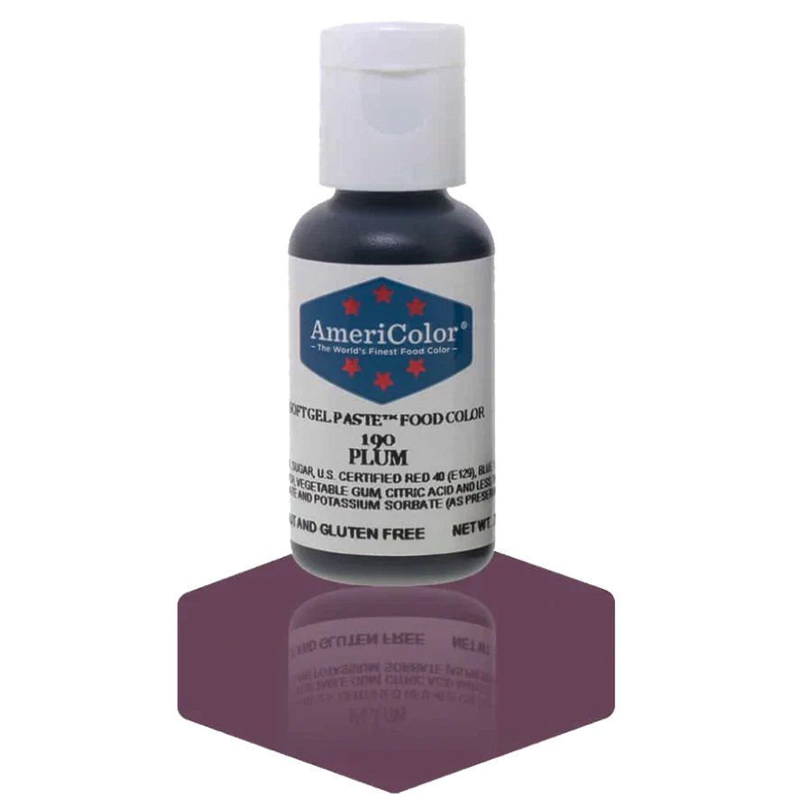 Americolor Soft Gel Paste - Plum - Food Coloring