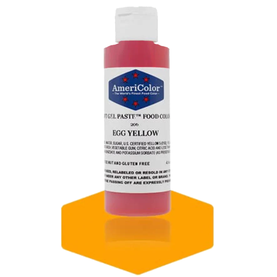 Americolor Soft Gel Paste - Egg Yellow - Food Coloring