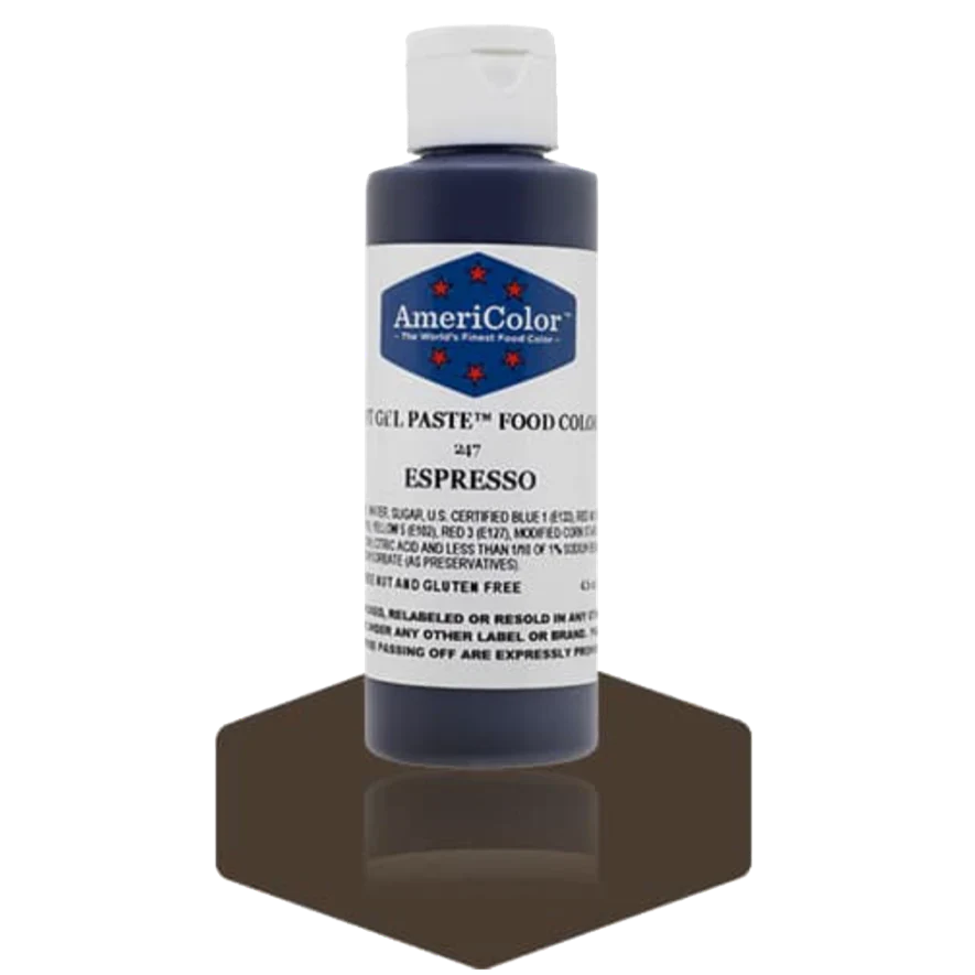 Americolor Soft Gel Paste - Espresso - Food Coloring