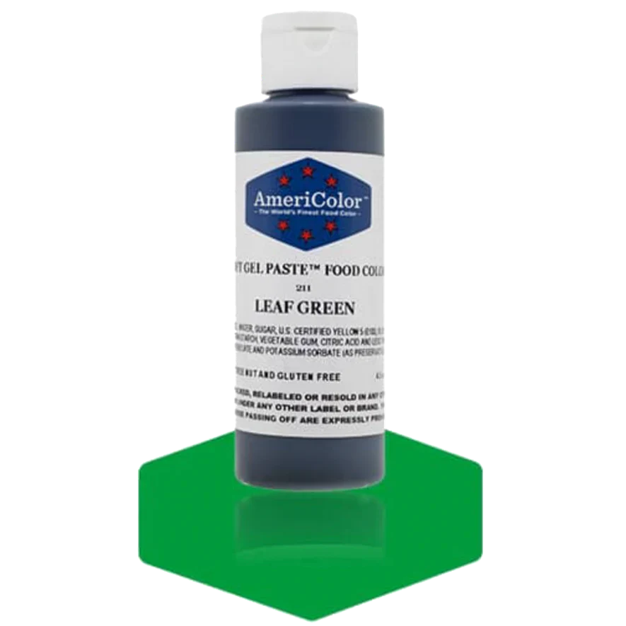 Americolor Soft Gel Paste - Leaf Green - Food Coloring