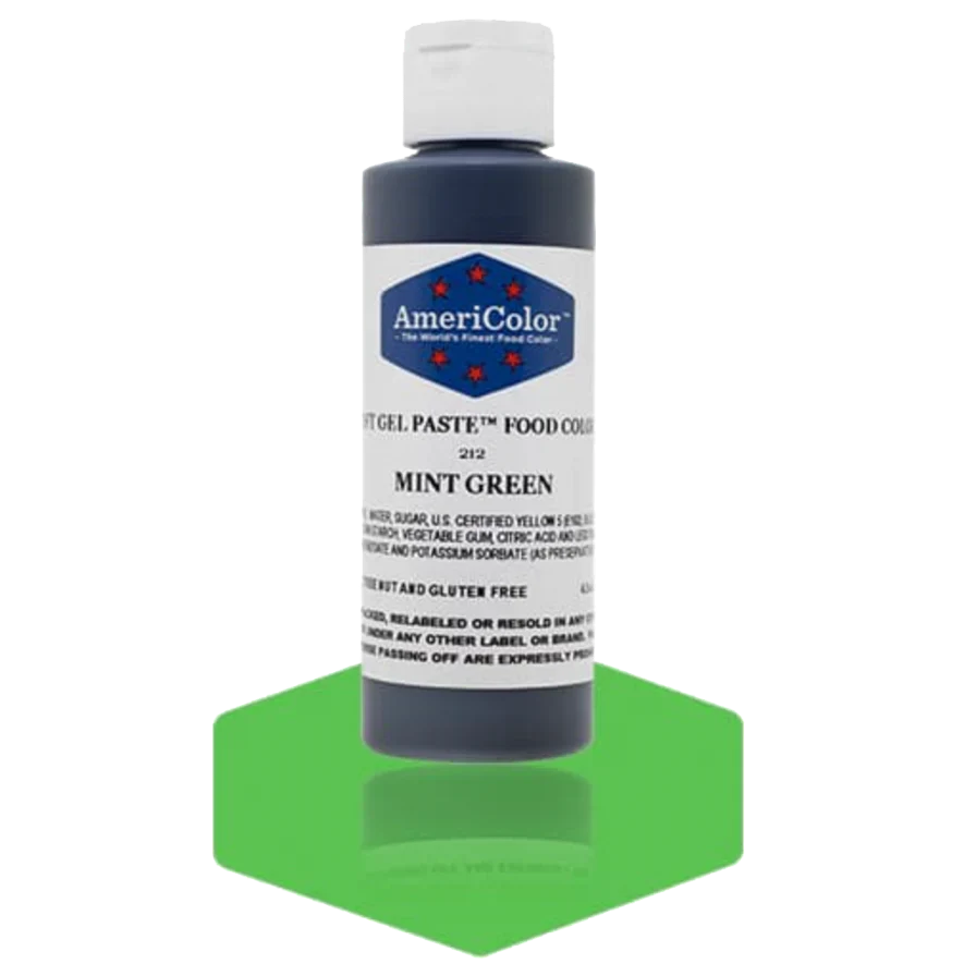 Americolor Soft Gel Paste - Mint Green - Food Coloring