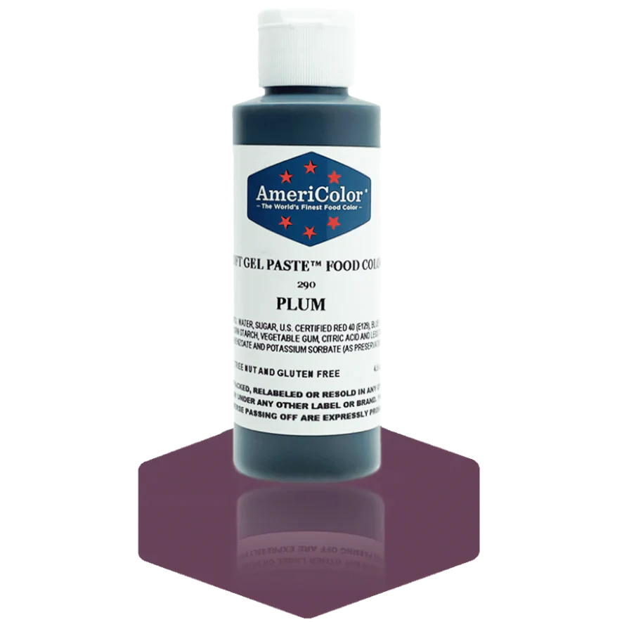 Americolor Soft Gel Paste - Plum - Food Coloring