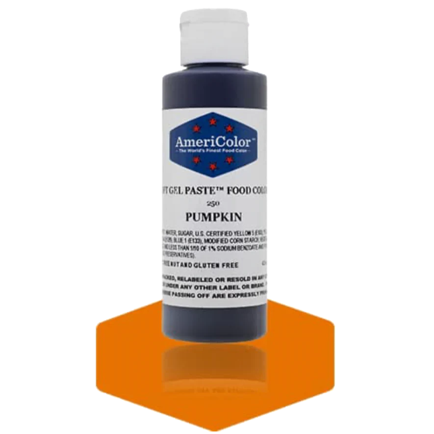 Americolor Soft Gel Paste - Pumpkin - Food Coloring