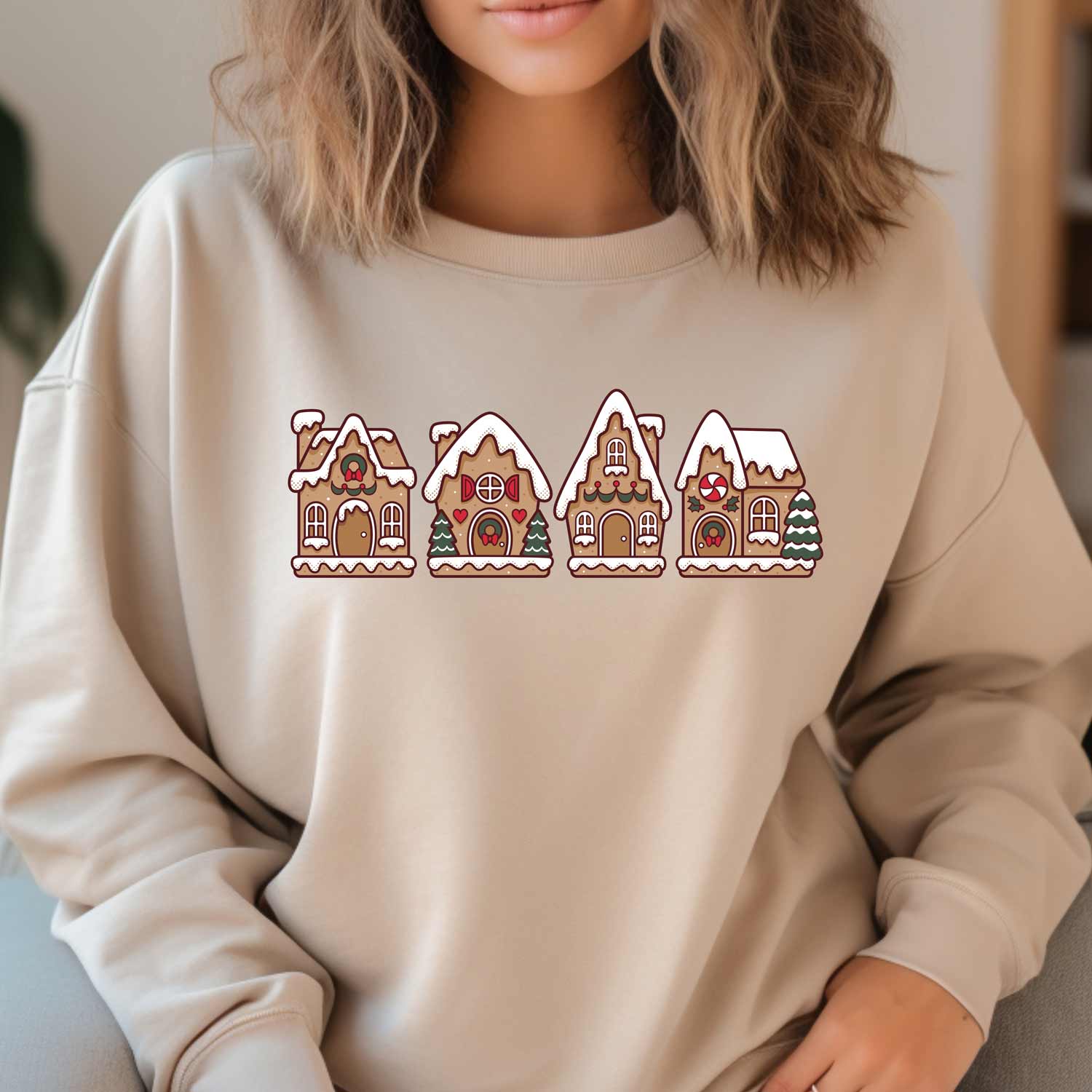 Gingerbread Village Unisex Sweatshirt