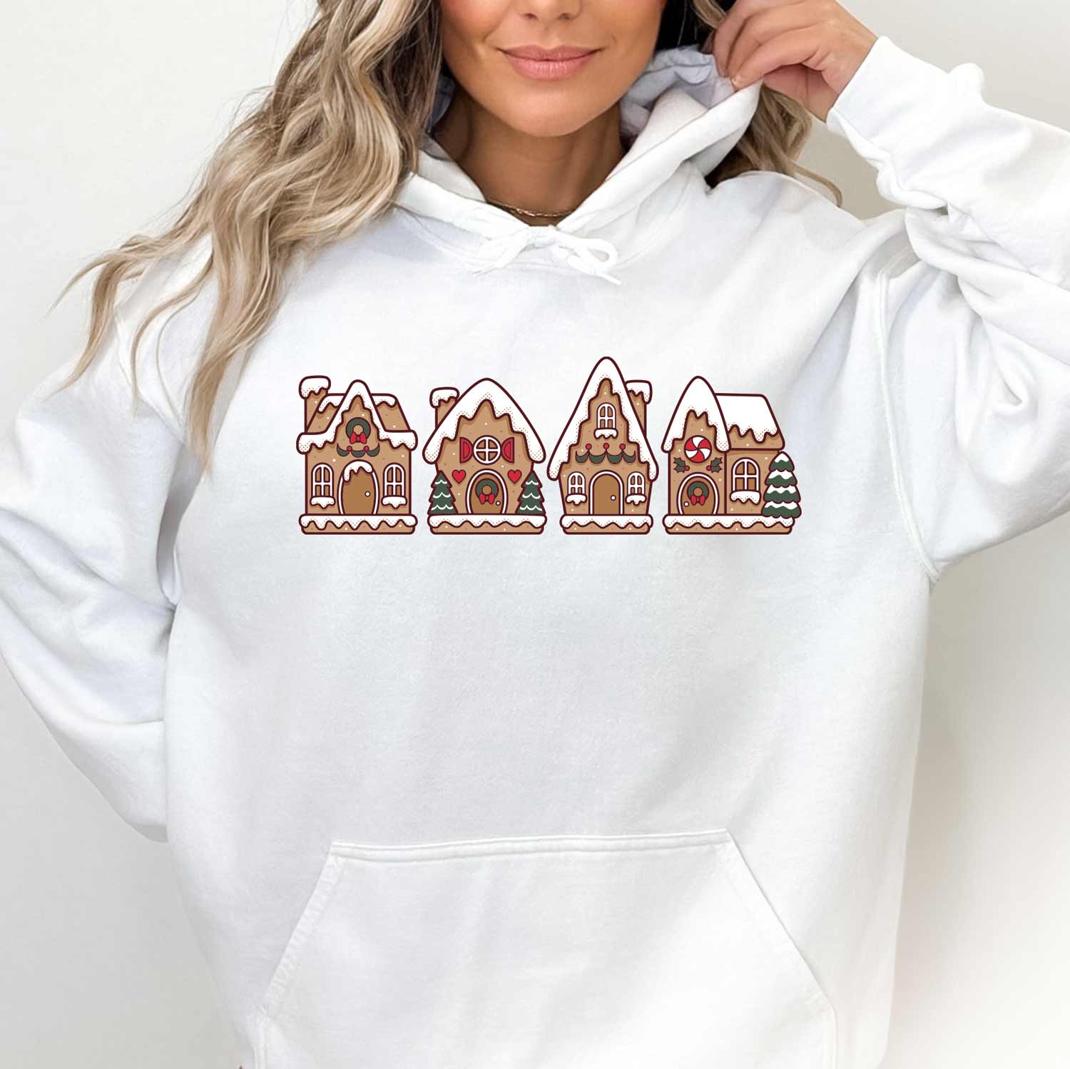 Gingerbread Village Unisex Hoodie