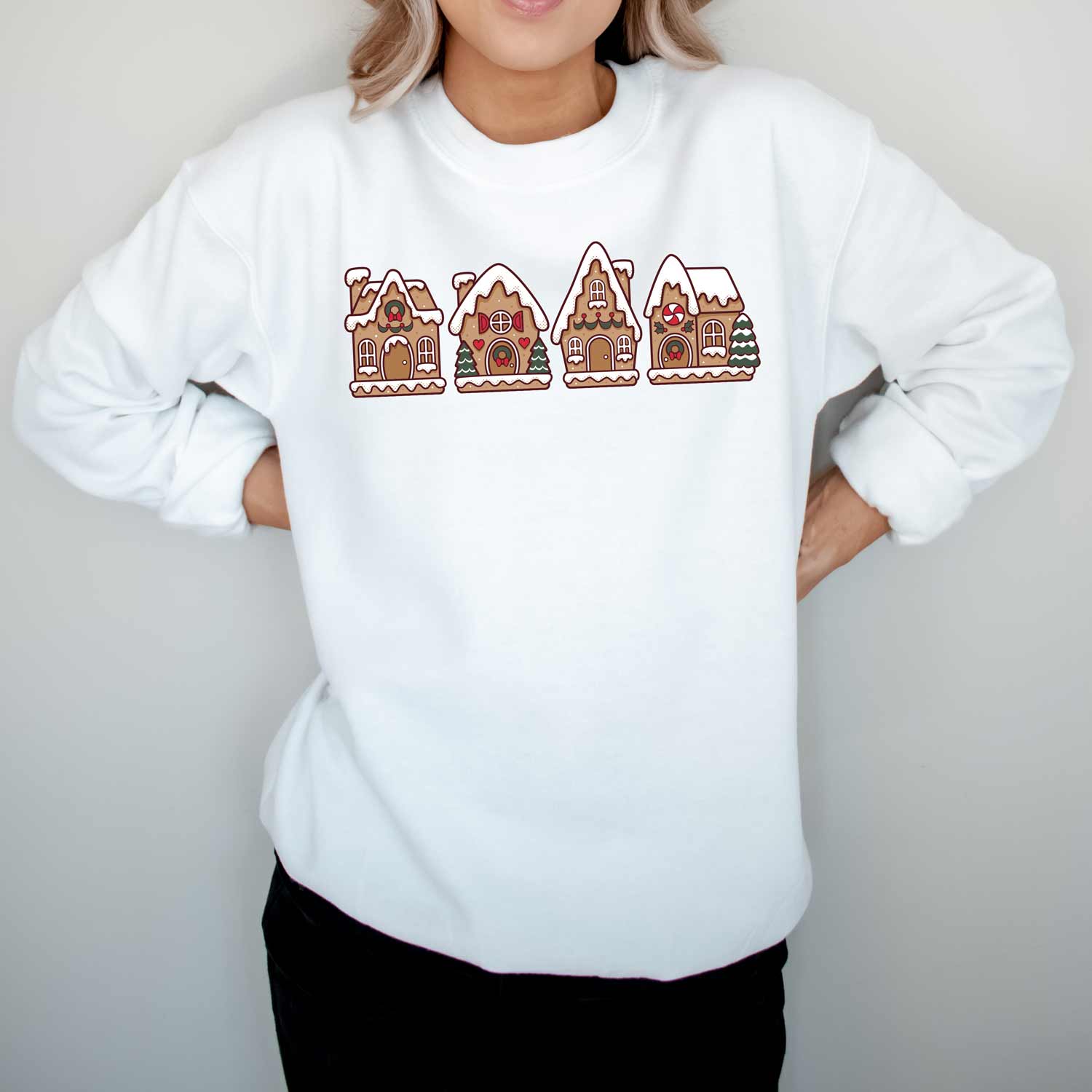 Gingerbread Village Unisex Sweatshirt