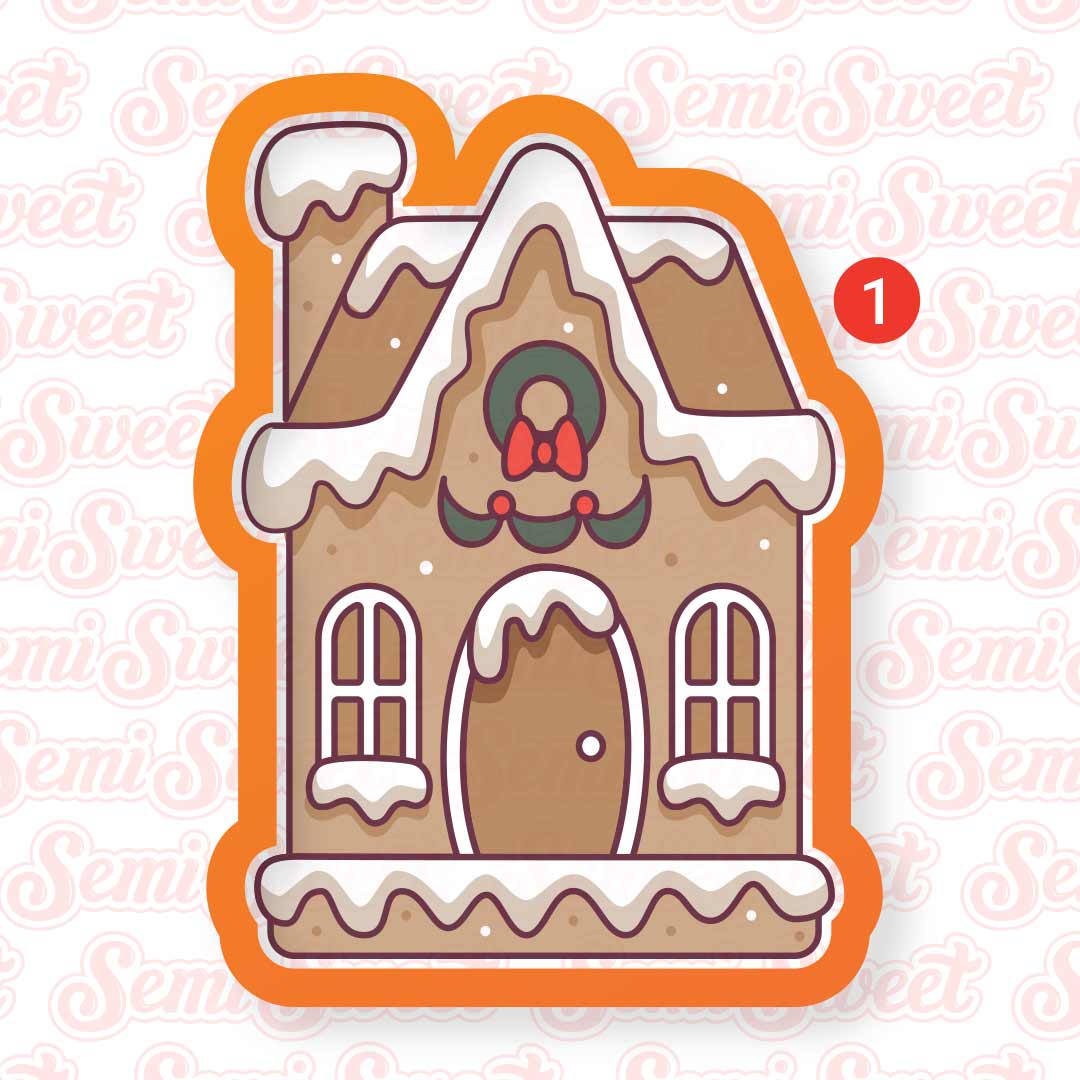 Gingerbread House 1 Cookie Cutter