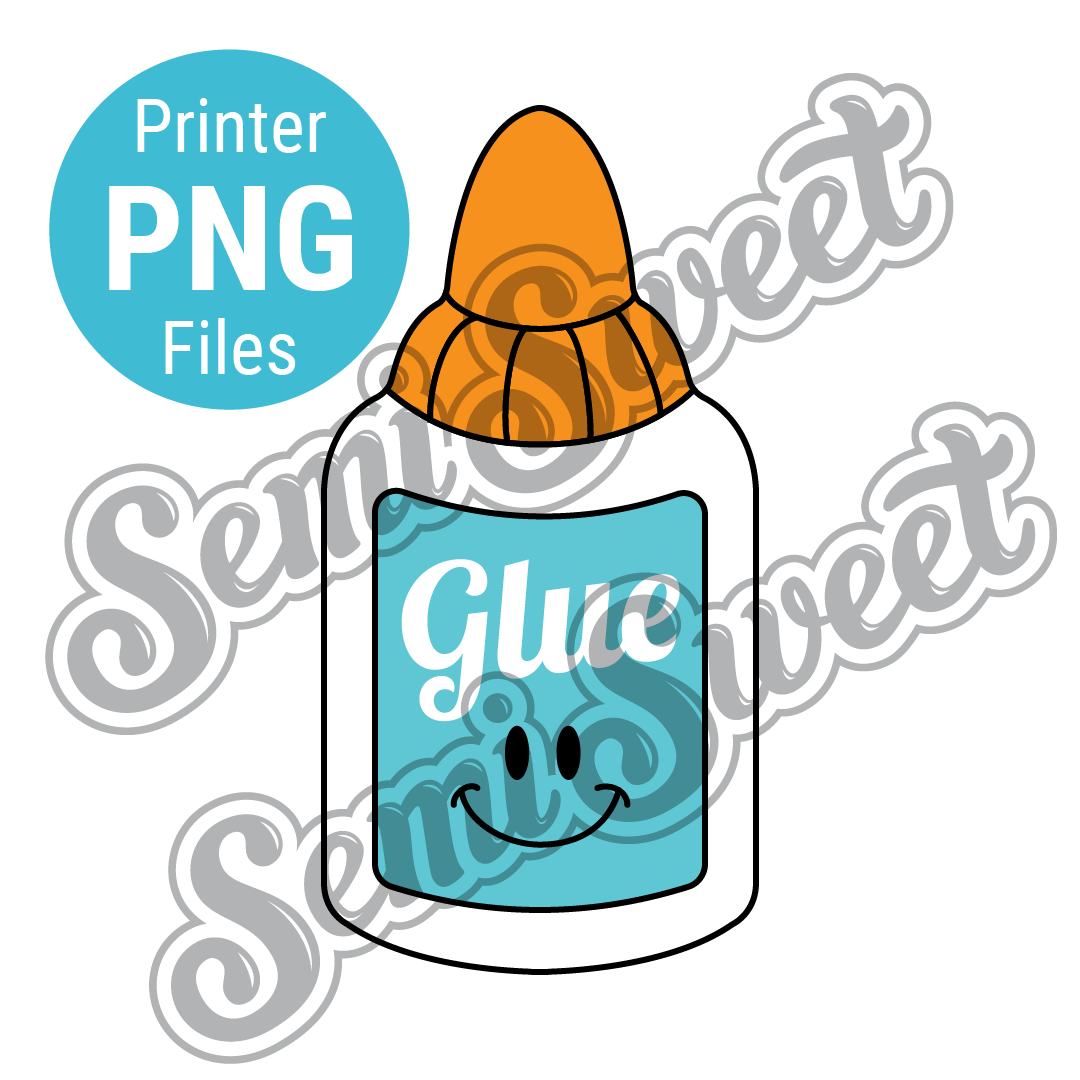 Glue Bottle - PNG Images | Semi Sweet Designs