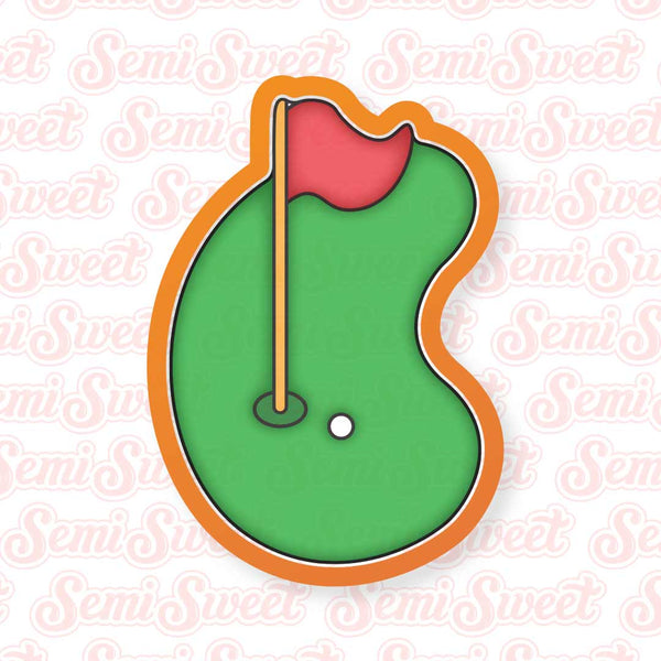 Golf Putting Green Cookie Cutter