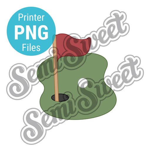 Chubby Golf Putting Green- PNG Images