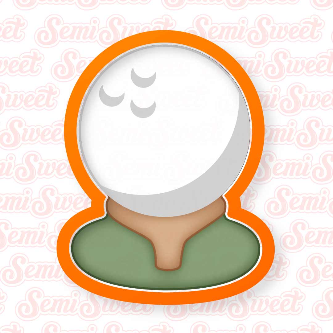 golf ball cookie cutter