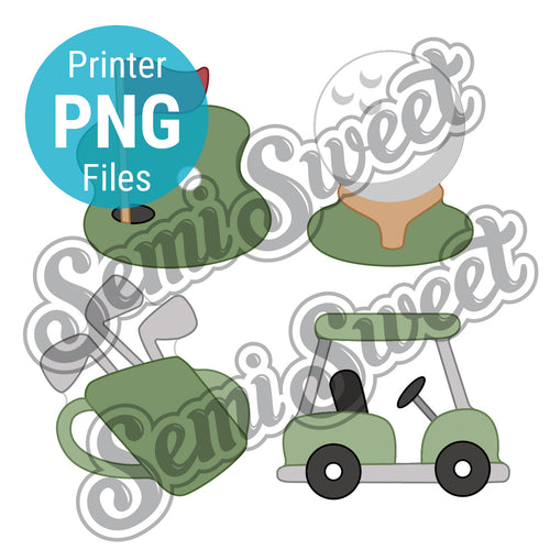 Golf Set - PNG Images