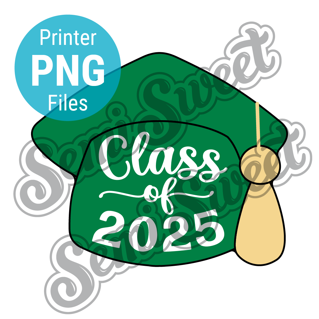 Graduation Cap Plaque - PNG Images | Semi Sweet Designs