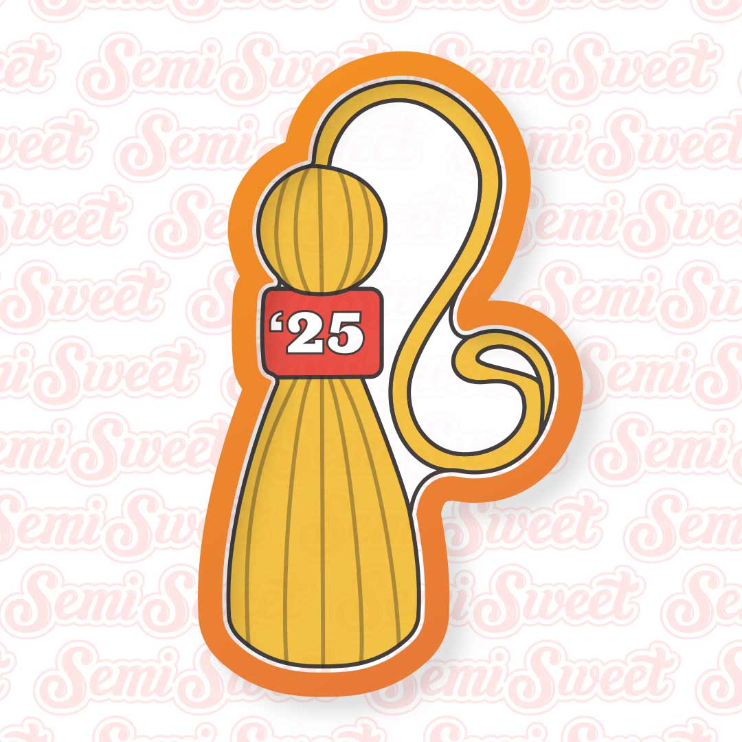 2025 Graduation Tassel Cookie Cutter | Semi Sweet Designs