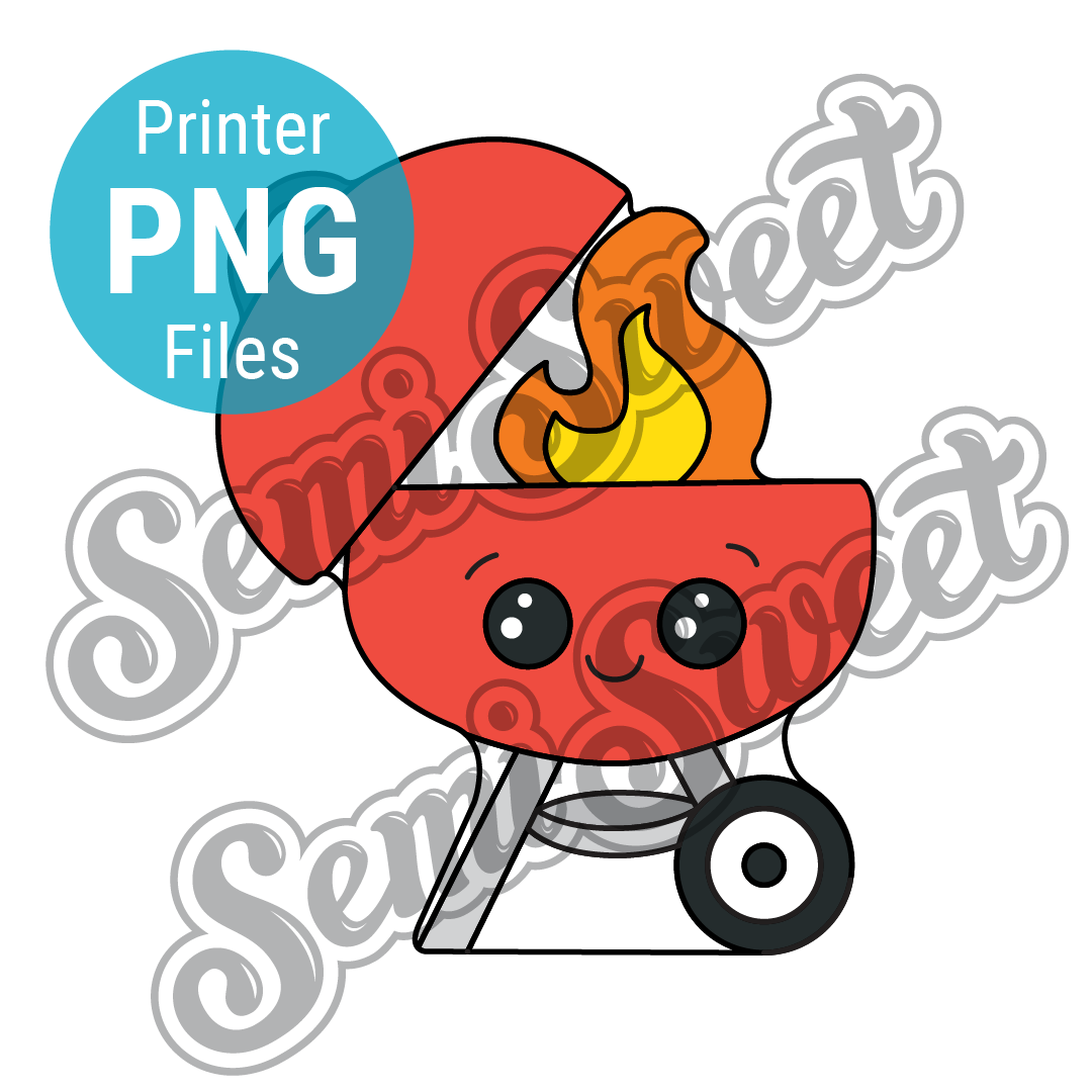 BBQ Grill - PNG Images | Semi Sweet Designs