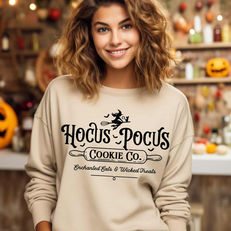 Hocus Pocus Military Green Unisex Sweatshirt
