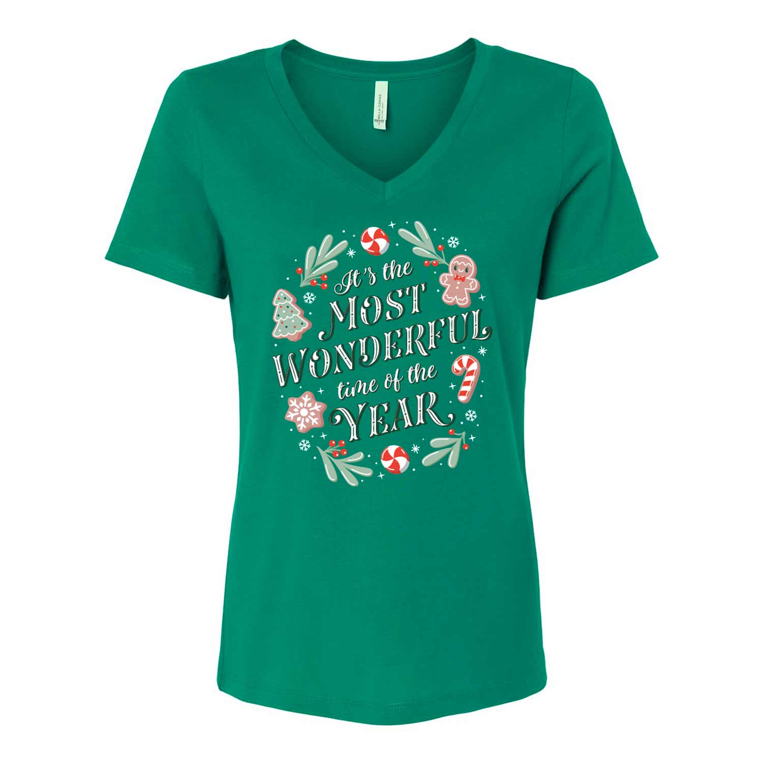 It's the Most Wonderful Time of the Year Ladies V-Neck T-Shirt