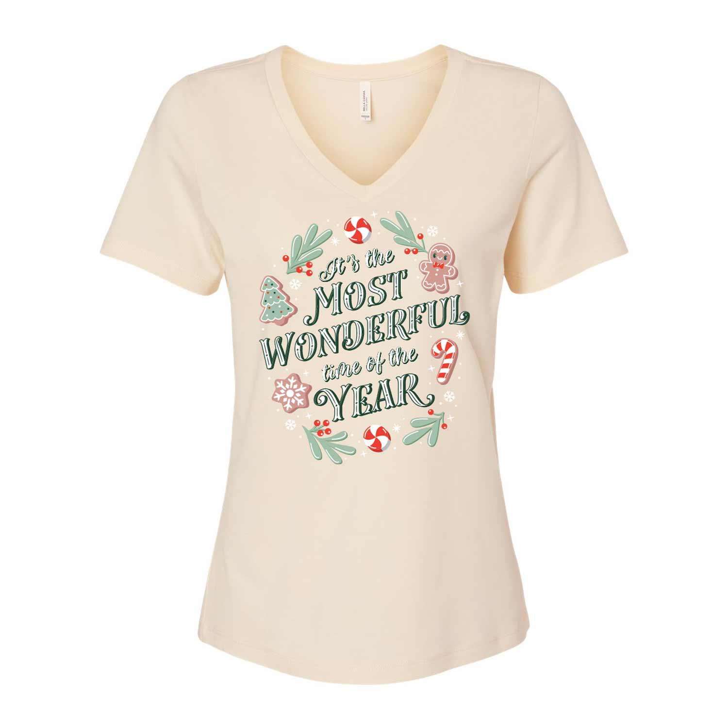It's the Most Wonderful Time of the Year Ladies V-Neck T-Shirt