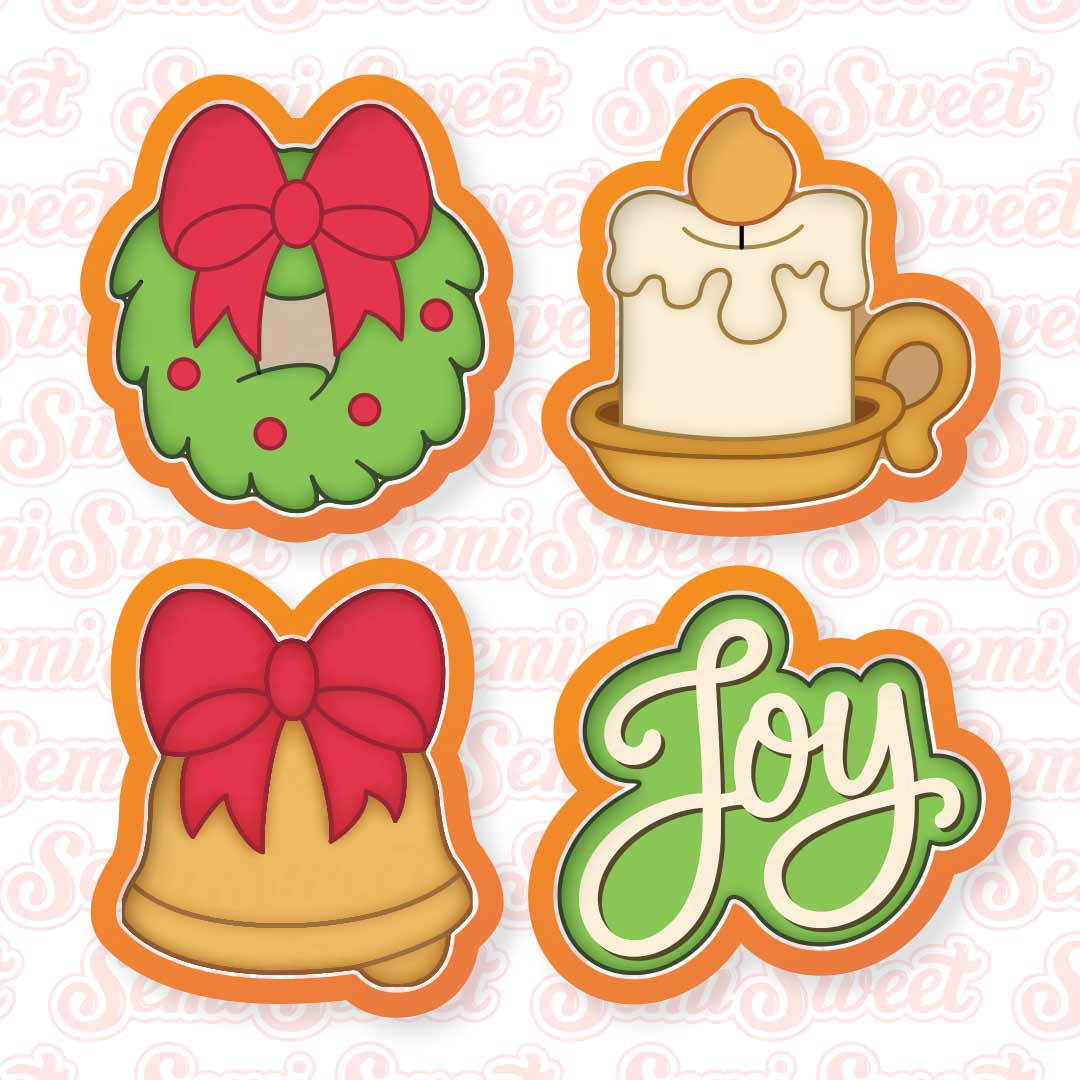 Christmas Decor Cookie Cutter Set