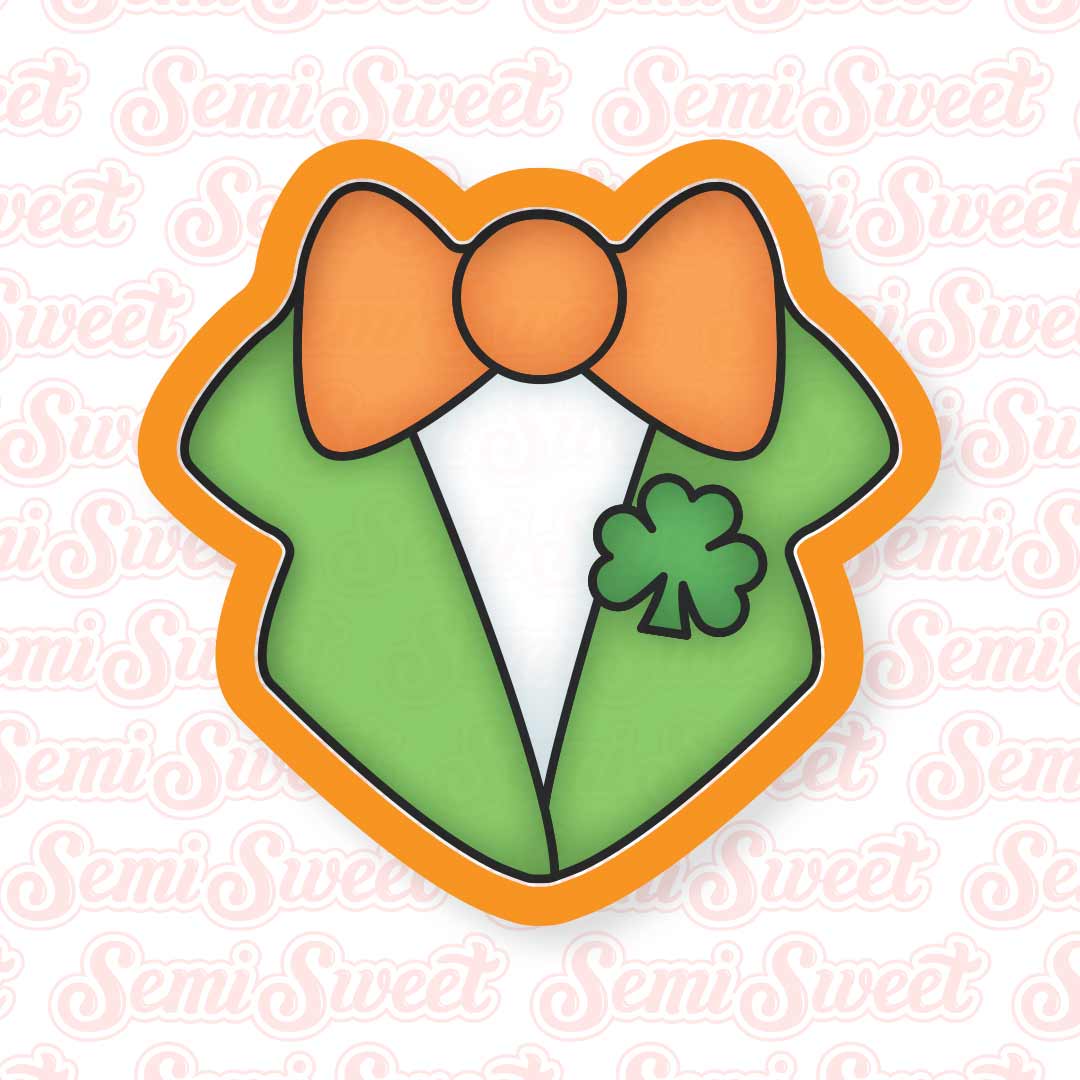 Bow Tie and Lapels Cookie Cutter | Semi Sweet Designs