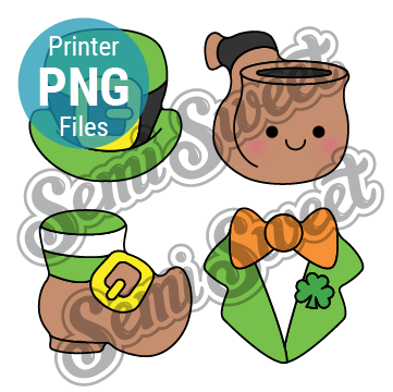 Leprechaun Clothes - PNG Images | Semi Sweet Designs