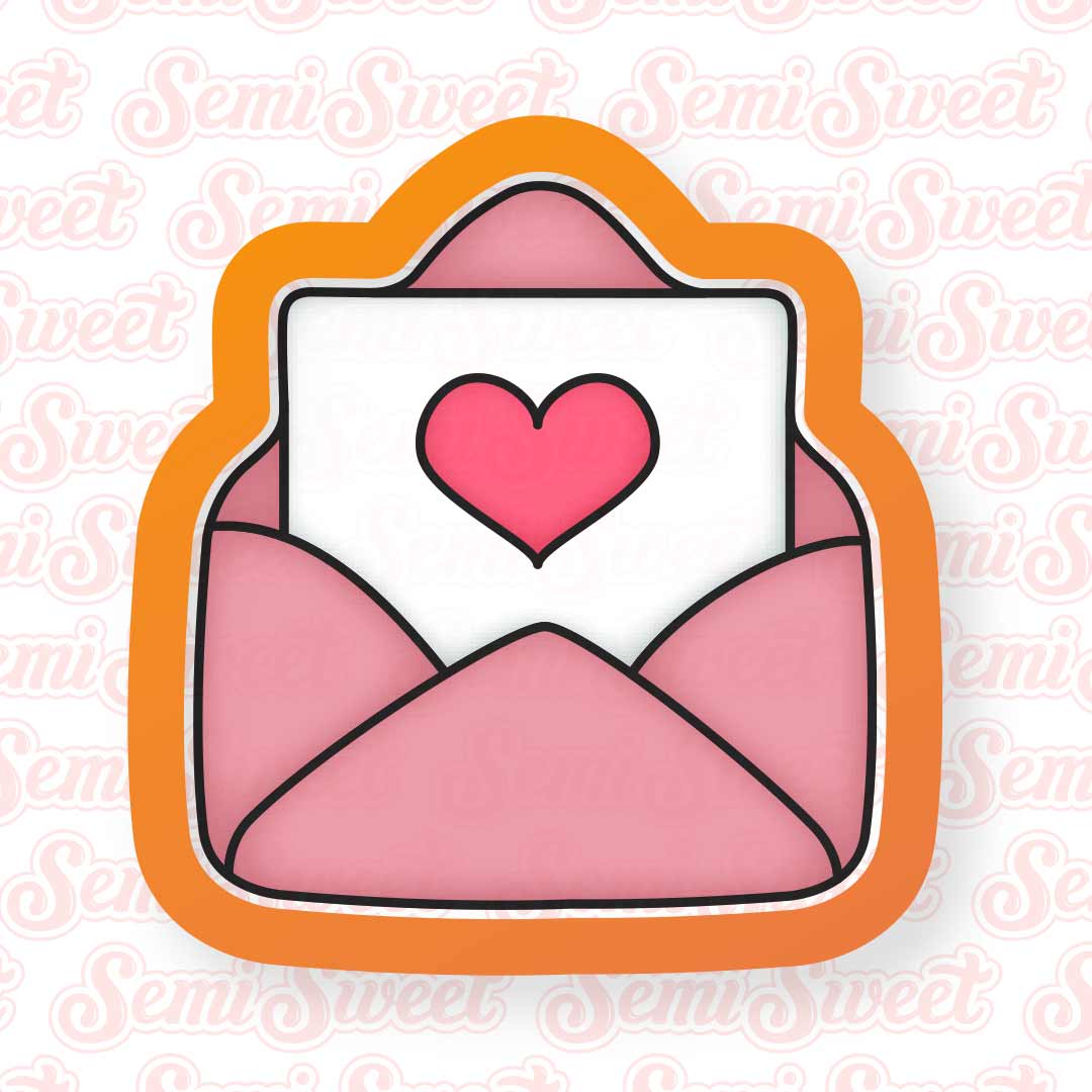 Valentine Love Letter Envelope Cookie Cutter