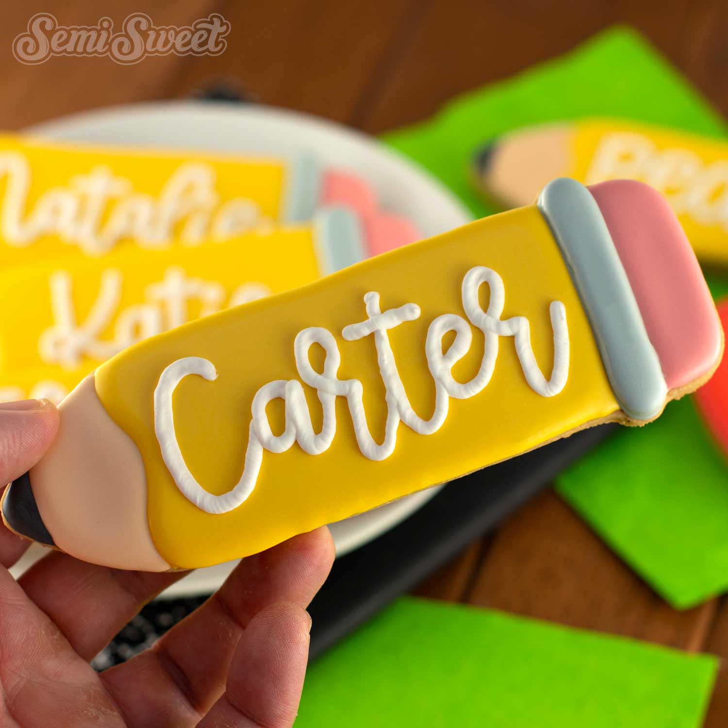 Skinny Long Pencil Cookie Cutter