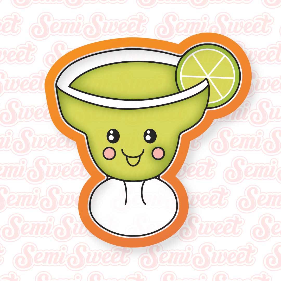 Margarita Cookie Cutter | Semi Sweet Designs