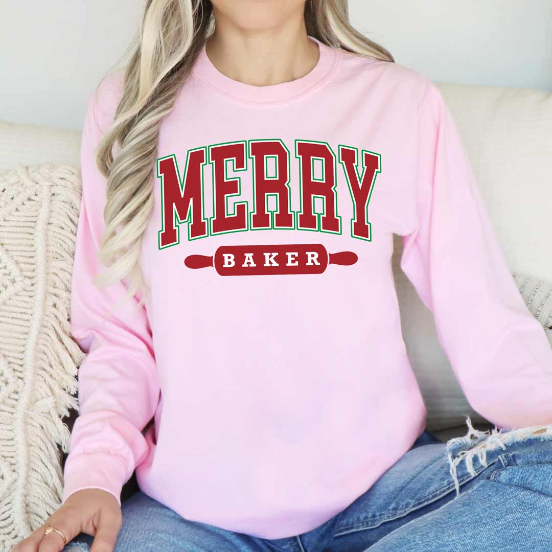 Merry Baker Unisex Long Sleeve T-Shirt