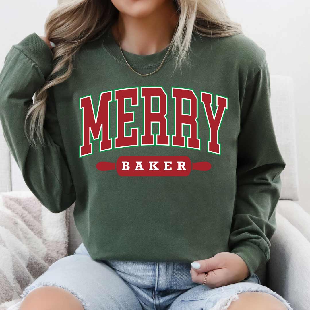 Merry Baker Unisex Long Sleeve T-Shirt