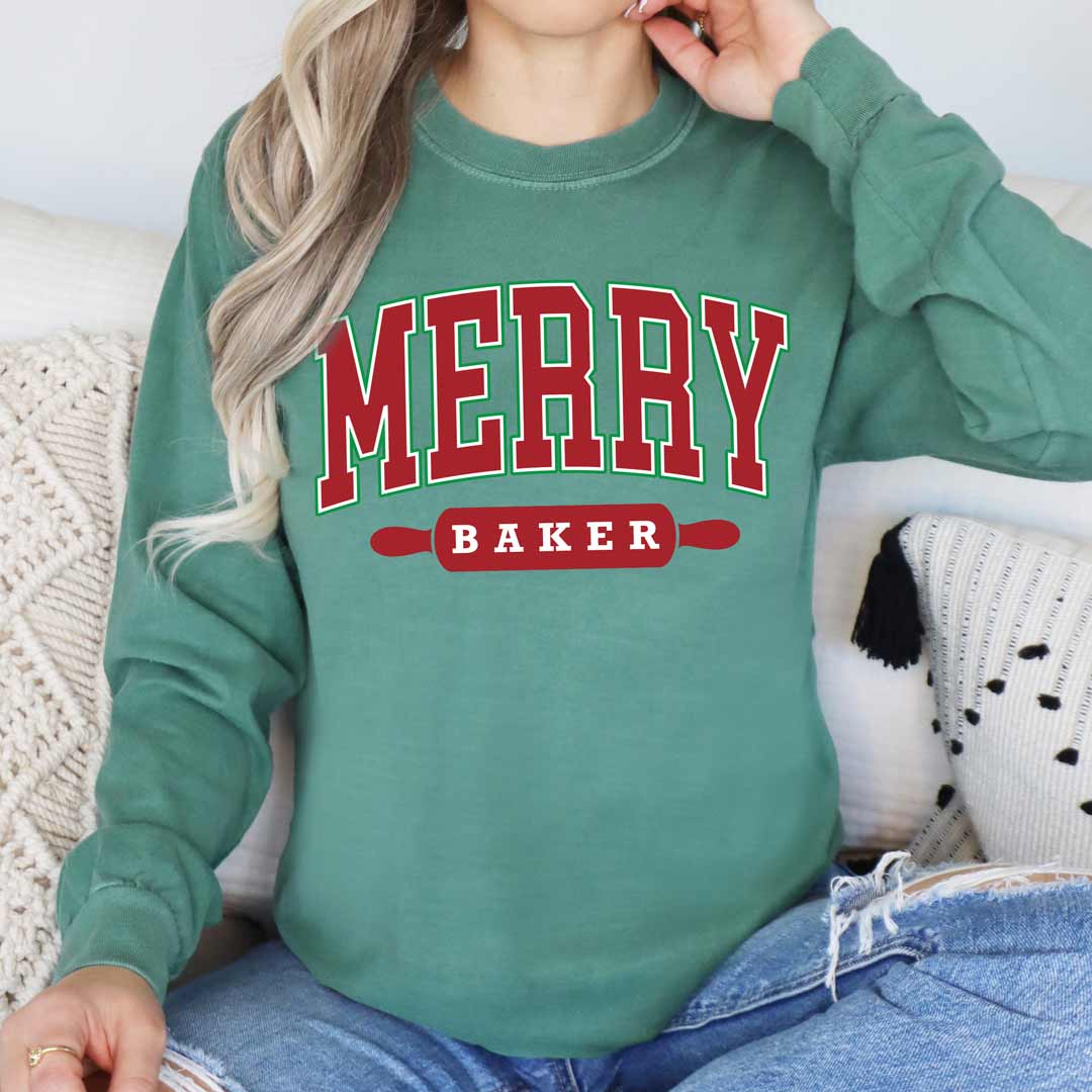 Merry Baker Unisex Long Sleeve T-Shirt