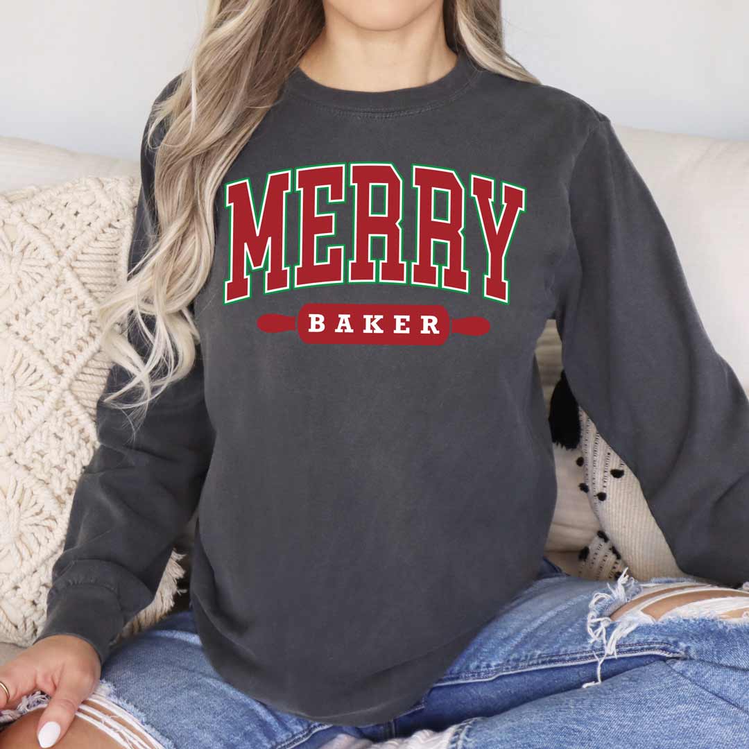 Merry Baker Unisex Long Sleeve T-Shirt