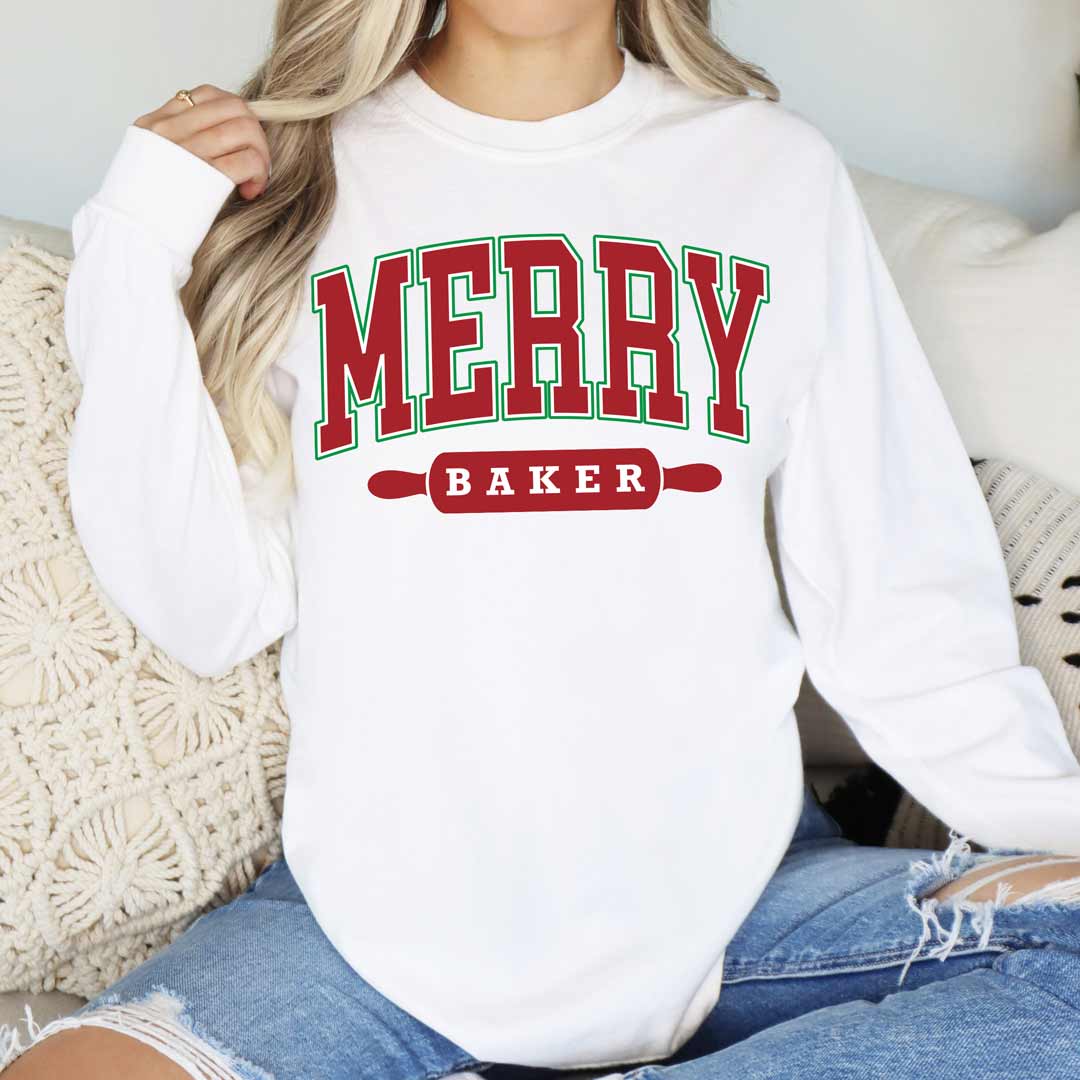 Merry Baker Unisex Long Sleeve T-Shirt