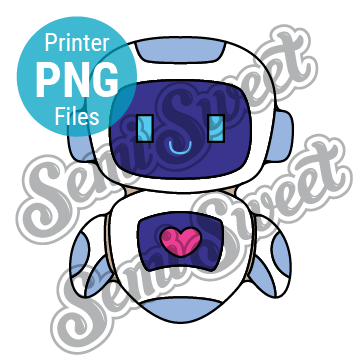 Modern Robot - PNG Images | Semi Sweet Designs