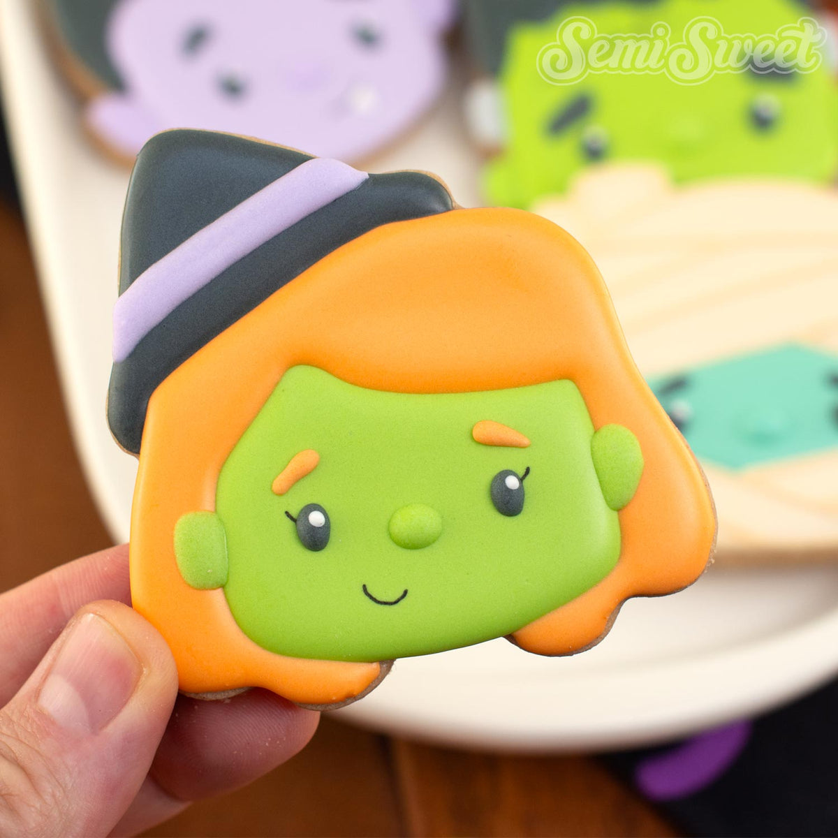 Witch Kid Cookie Cutter