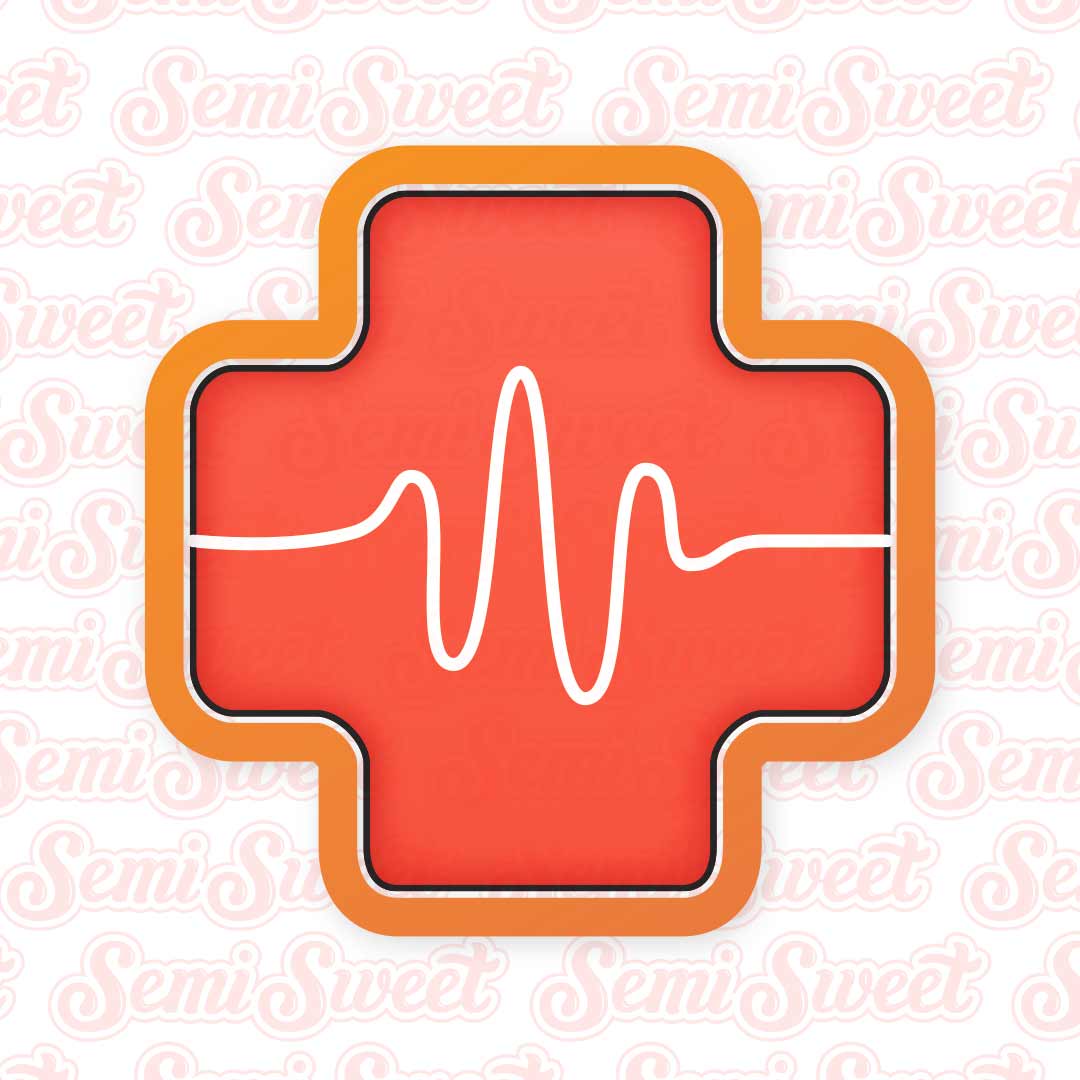 Red Cross Cookie Cutter | Semi Sweet Designs