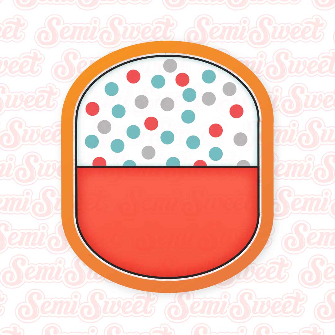 Pill Cookie Cutter | Semi Sweet Designs