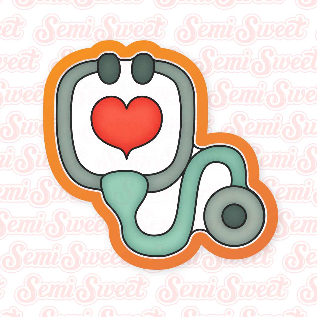 Stethoscope Cookie Cutter | Semi Sweet Designs