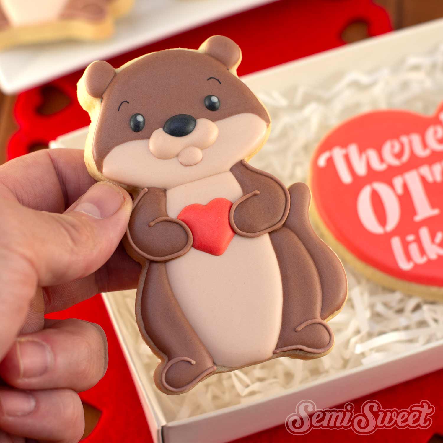 Standing Otter Cookie Cutter