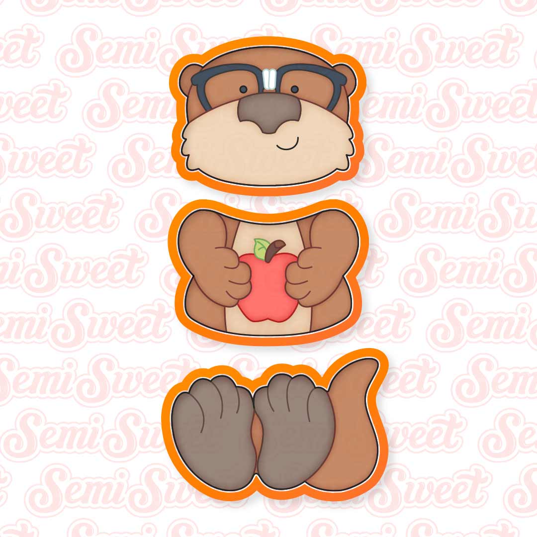 Otter Cookie Cutter Set | Semi Sweet Designs