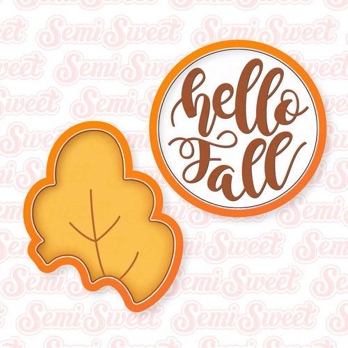 Overlapping Leaves Platter Cookie Cutter