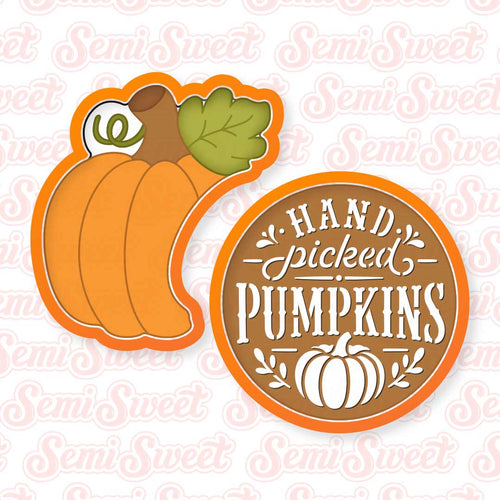 Overlapping Pumpkin Platter Cookie Cutter