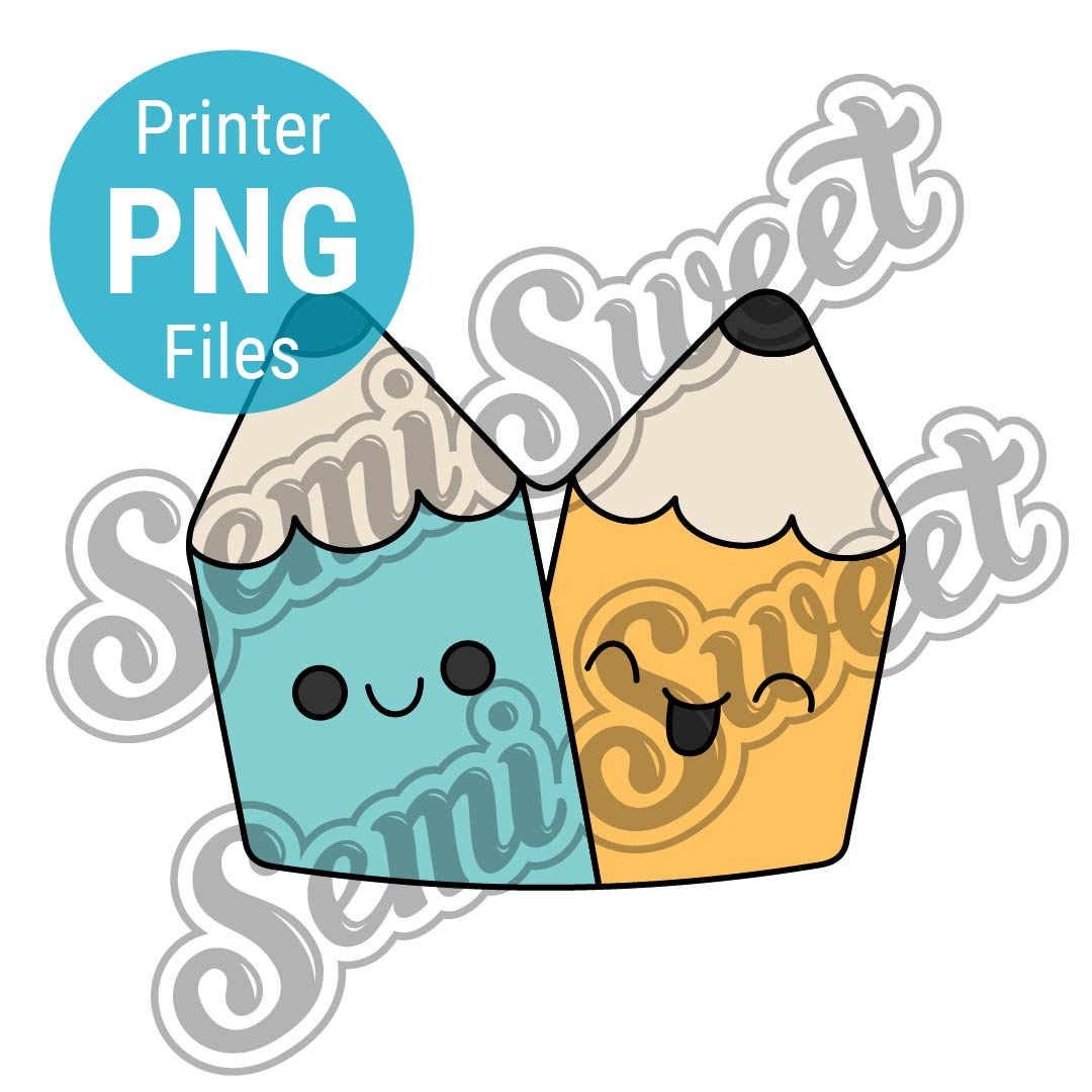 1-Pc Pencil Top - PNG Images | Semi Sweet Designs