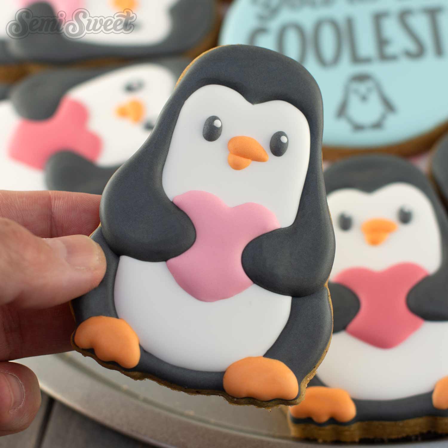 Penguin Platter Cookie Cutter Set